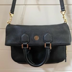 Tory Burch Robinson Fold Over Messenger Bag